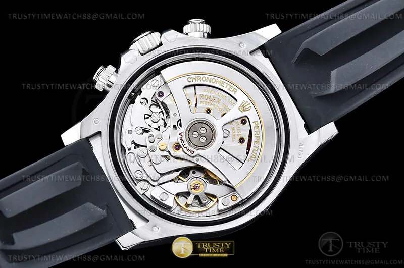 ROLDYT0612 - Daytona 126519LN 904L SS/RU Gry/Blk/Stk VSF DD4131