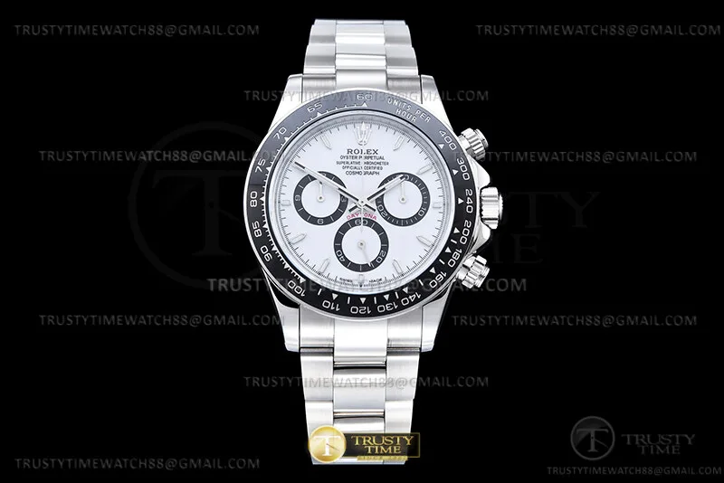 ROLDYT0619 - Daytona 126500LN SS/SS Wht/Stk 904L ESF SH4131