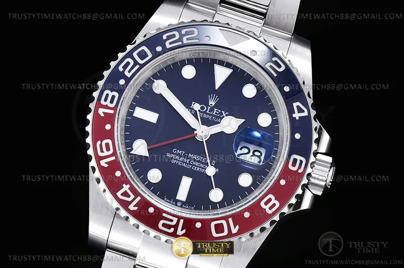 ROLGMT0336D - GMT II 126710BLRO Pepsi Oys SS/SS Blue EWE EWE3285
