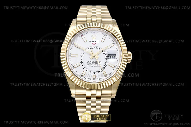 ROLSKD035C - Skydweller 336938 Jub YG/YG Wht Noob V2 Asian 23J