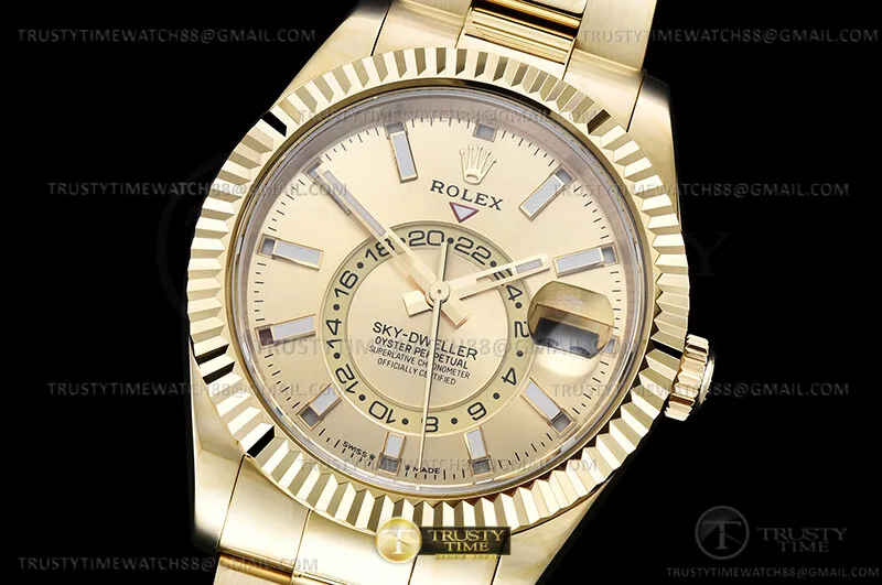 ROLSKD036B - Skydweller 336938 Oys YG/YG Gold Noob V2 Asian 23J