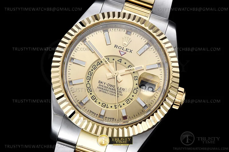 ROLSKD038B - Skydweller 336933 Oys YG/SS Gold Noob V2 Asian 23J