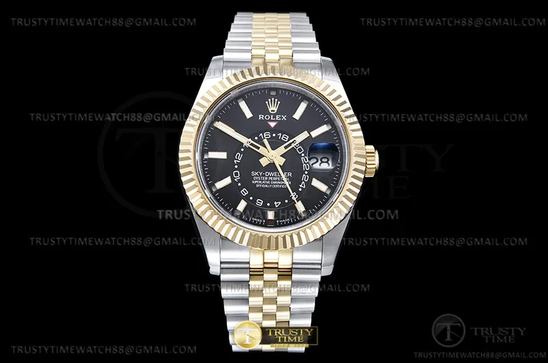 ROLSKD040A - Skydweller 336933 Jub YG/SS Blk Noob V2 Asian 23J