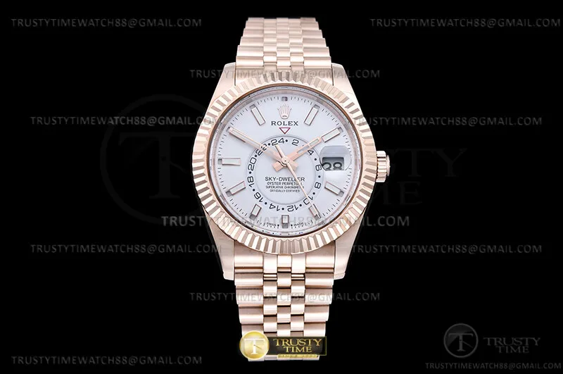 ROLSKD042D - Skydweller 336935 Jub RG/RG Wht Noob V2 Asian 23J