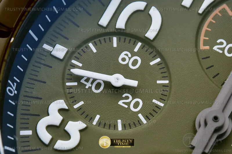 BSW0528A - Avenger Chrono 45mm PVD/NY/LE Kha/Num TF A7750