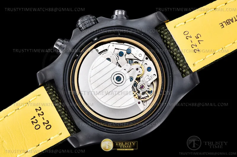 BSW0528A - Avenger Chrono 45mm PVD/NY/LE Kha/Num TF A7750