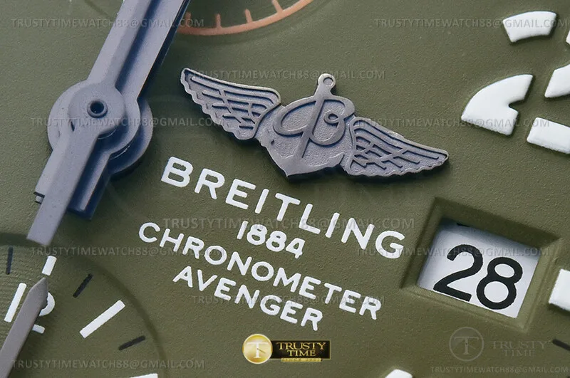 BSW0528A - Avenger Chrono 45mm PVD/NY/LE Kha/Num TF A7750