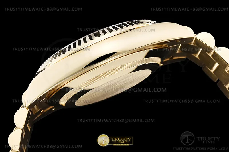 RDD0343J - DayDate 40mm 904L Flt Wt YG/YG Gold/Dia Noob A2836