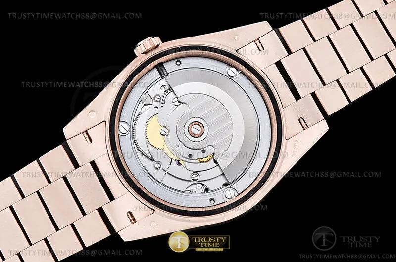 RDD0344F - DayDate 40mm 904L Flt Wt RG/RG Brn/Dia Noob A2836