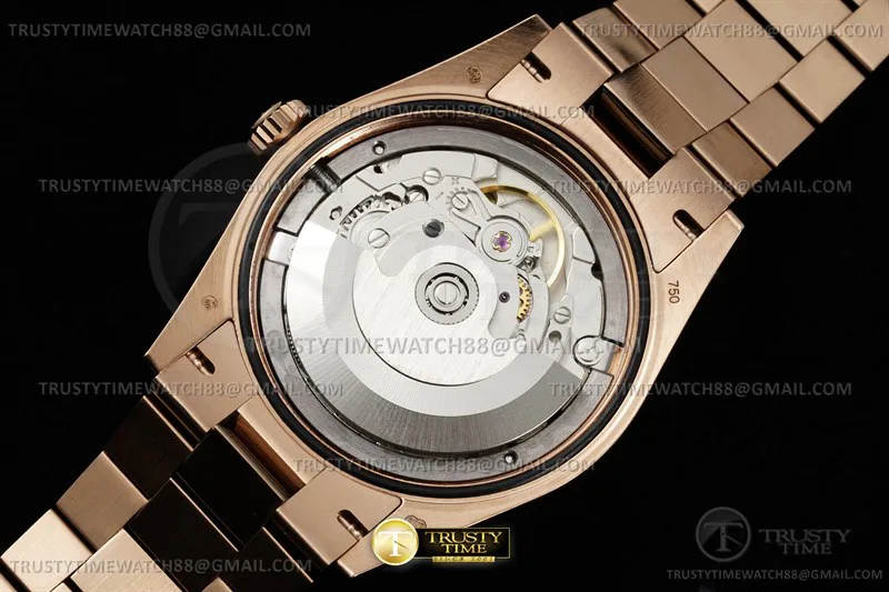 RDD0354C - DayDate 36mm 904L Flt Wt RG/RG O-Brown/Dia KF A2836