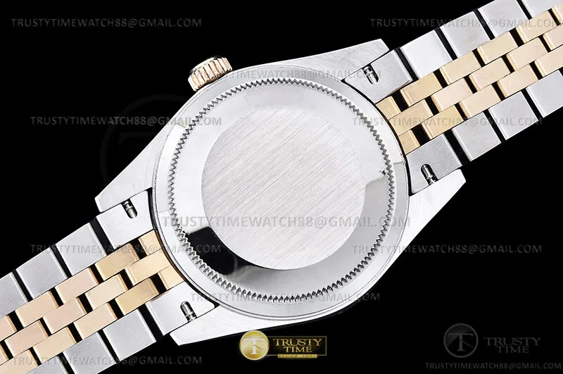 RMDJ0279A -DJ Midsize 31mm Jub Flt Wrp YG/SS M-Blk/Dia GMF A2824
