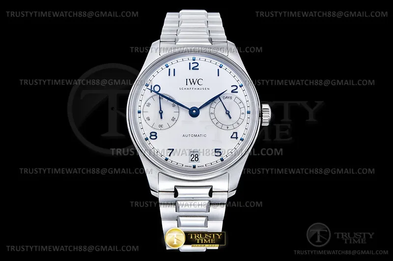 IWC0562C - Portugieser Auto 42mm SS/LE Wht/B-Num APSF A52010