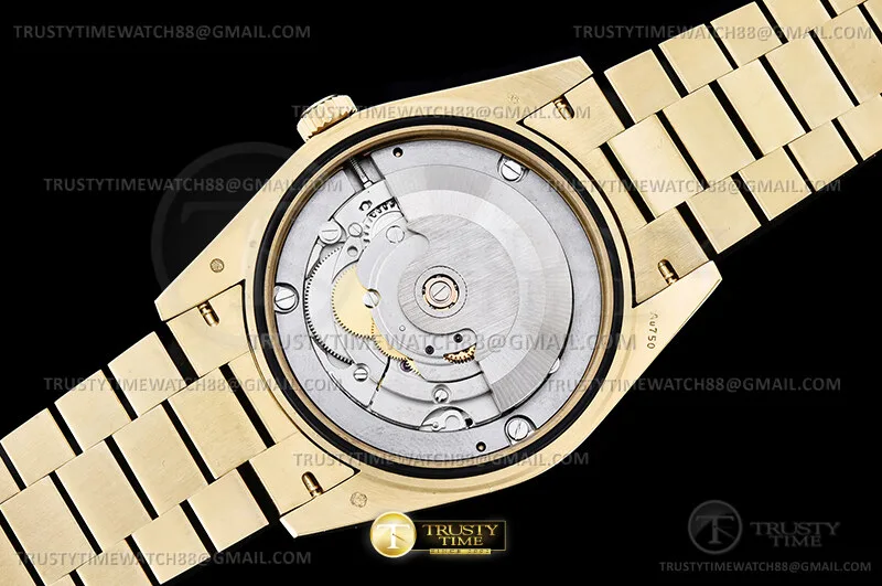 RDD0357F - DayDate 40mm 904L B.Dia YG/YG O-Grn/Rm GMF A2836