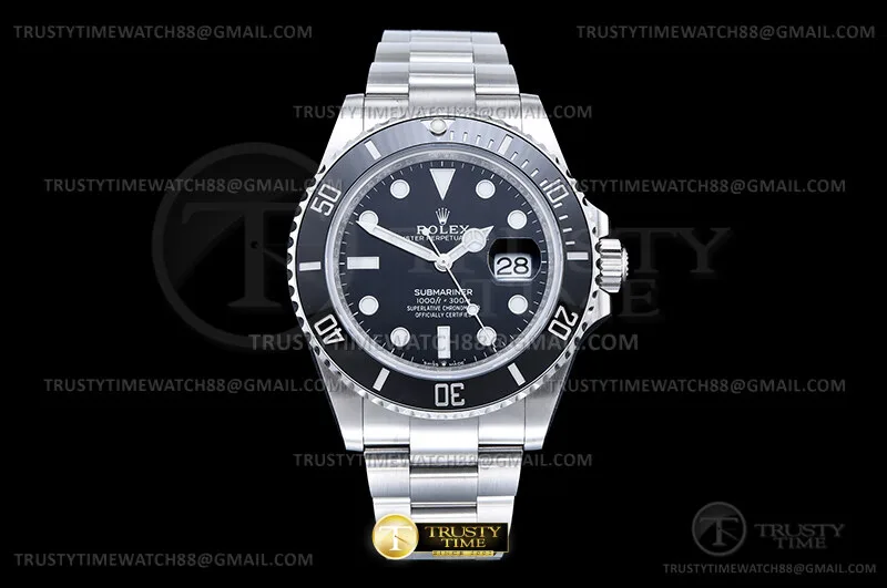 ROLSUB0501A - Sub 126610LN 904 41mm SS/SS Blk JQF VR3235