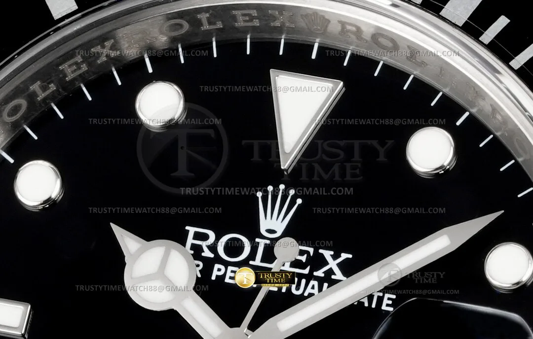 ROLSUB0503A - Submariner 16610LN 904L Re SS/SS Black TMF VR3135