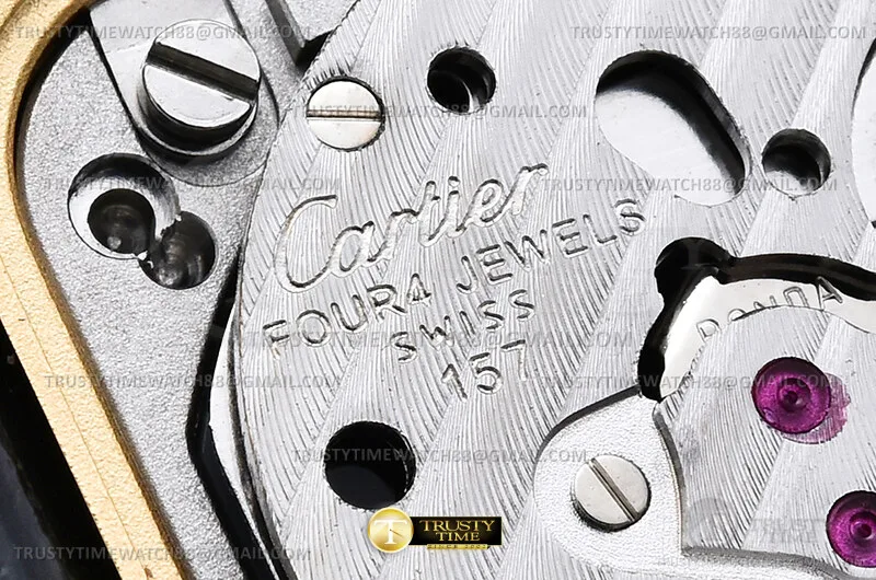CAR0619A - Ladies Tank Francaise Sml YG/LE Sil 8848F Sw Qtz