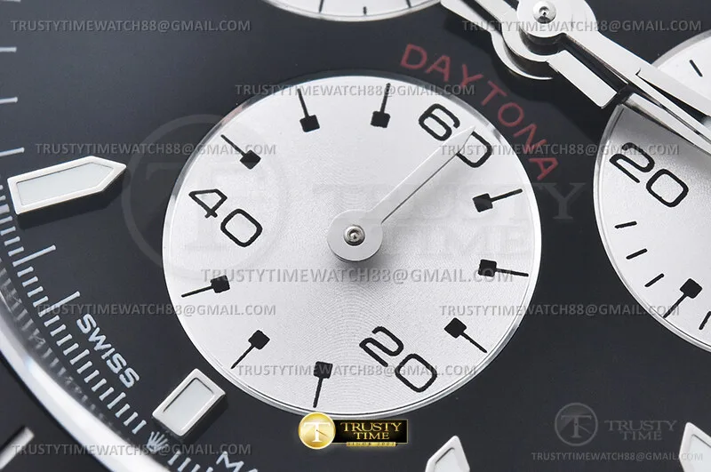ROLDYT0663A - Daytona 126529 SS/SS Blk/Stk 904L THB SH4132-2