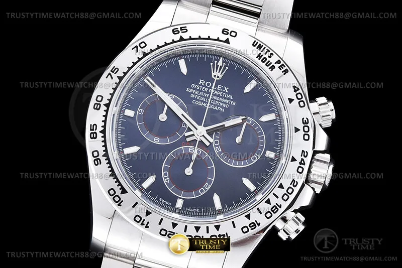 ROLDYT0664A - Daytona 126509 SS/SS Blue/Stk THB SH4131-2