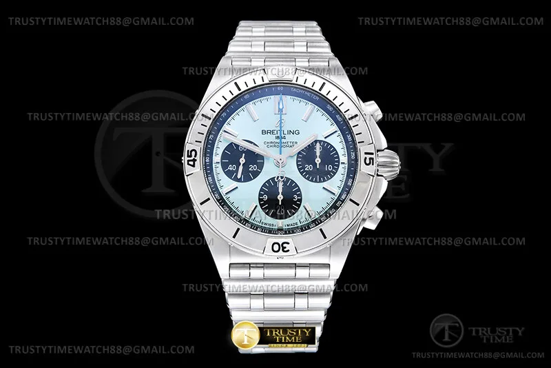 BSW0542A - Chronomat B01 V2 SS/SS I-Blue/Blk/Stk TF Asia 7750