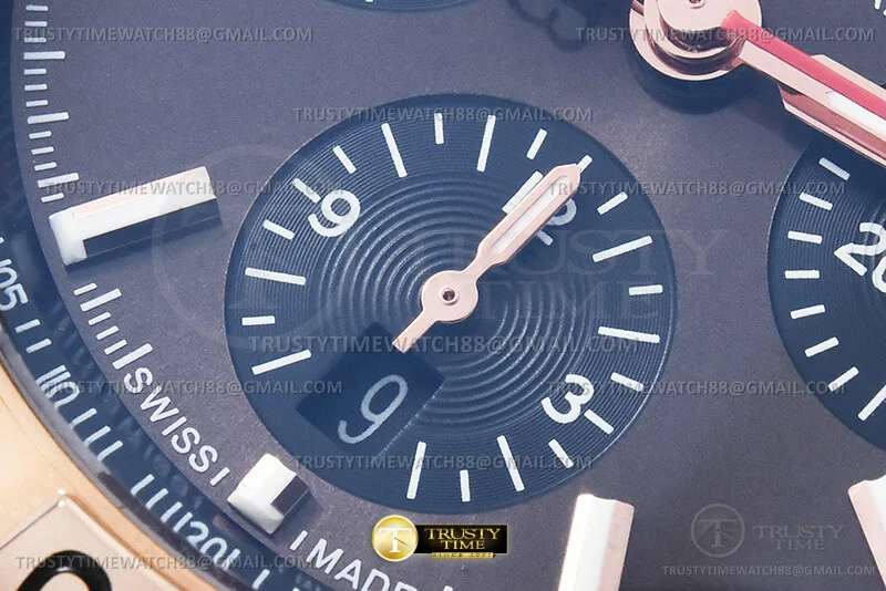 BSW0543C - Chronomat B01 V2 RG/SS Brown/Blk/Stk TF Asia 7750
