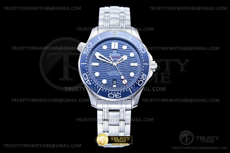 OMG0895A - Seamaster 300m 2018 SS/SS Blue VSF V4 VS8800