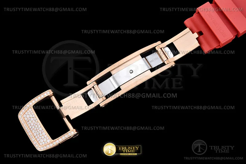 RM0290C - RM07-01 Snow Diam RG/RU Red/Red Skele ZF CRMA2