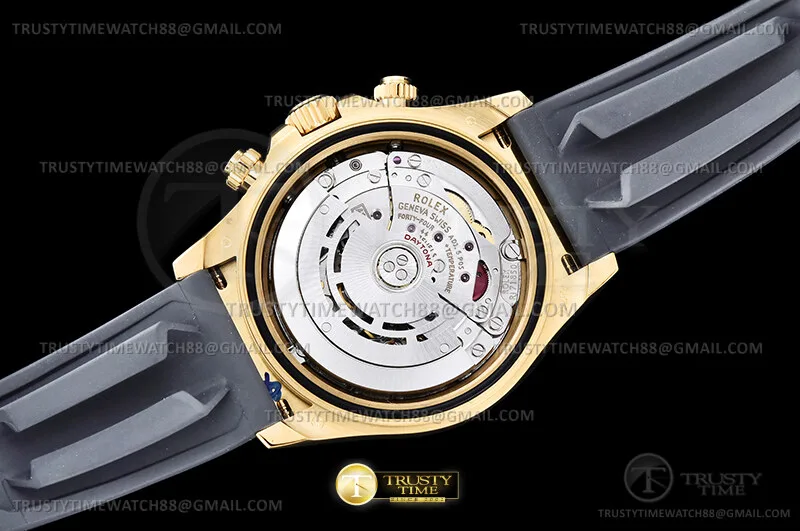 ROLDYT0674B - Daytona 116518 Wt YG/RU YG/Blk/Stk QF V11 SH4130
