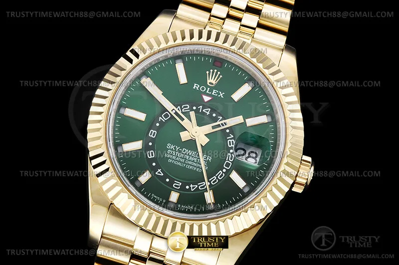 ROLSKD043A - Skydweller 336938 Jub YG/YG Green Noob V2 Asian 23J