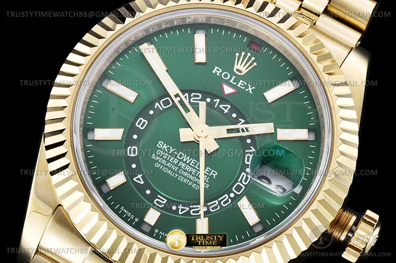 ROLSKD043A - Skydweller 336938 Jub YG/YG Green Noob V2 Asian 23J