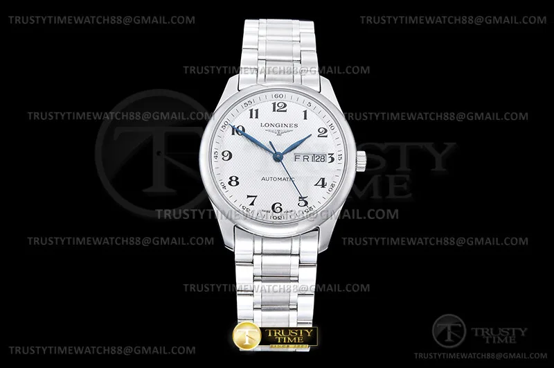 LON052 - Longines Master Day Date SS/SS White XF A2836