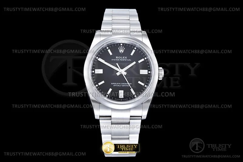 ROYP044E - Oyster Pert. 36mm 126000 SS/SS Nero EWE A3230