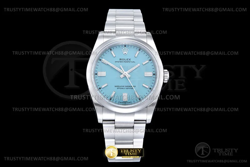 ROYP044F - Oyster Pert. 36mm 126000 SS/SS T.Blue EWE A3230