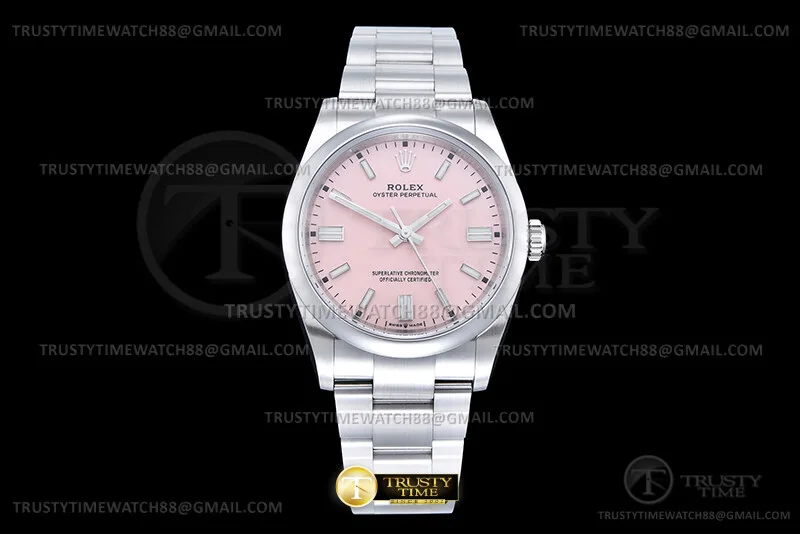 ROYP044H - Oyster Pert. 36mm 126000 SS/SS Pink EWE A3230