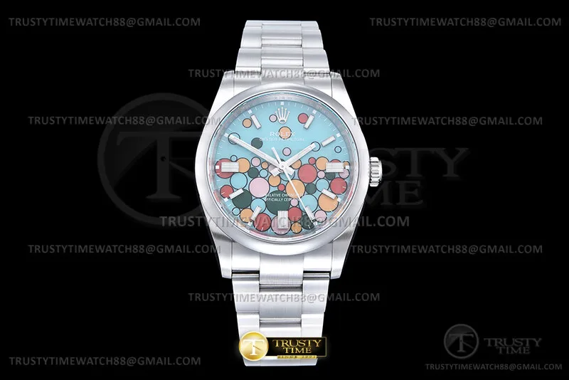 ROYP044I - Oyster Pert. 36mm 126000 SS/SS Bubbles EWE A3230
