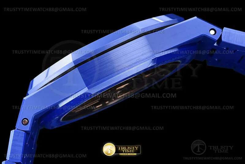 AP0909A - Royal Oak 41mm 15500 Blue CER/CER Silv APSF A4302