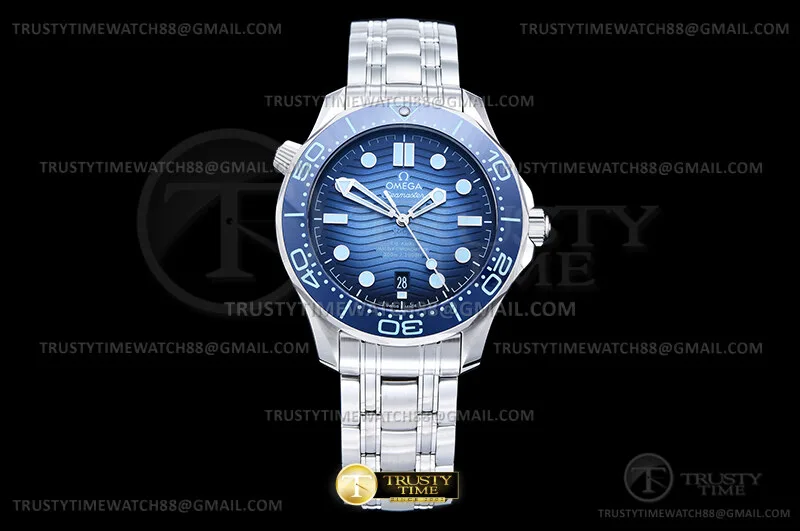 OMG0898 - Seamaster 300m SS/SS G-Blue VSF V4 VS8800