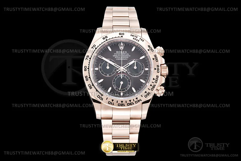 ROLDYT0700 - Daytona 126505 RG/RG Brwn/Blk/Stk APSF SH4131-2