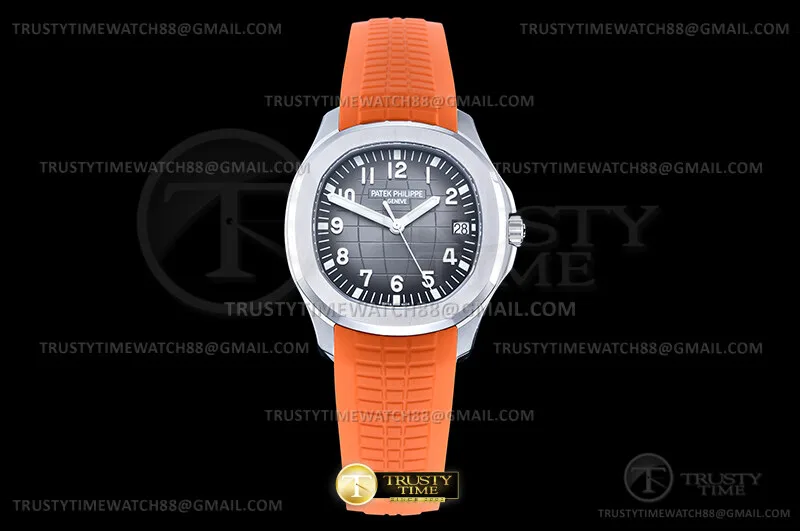 PP0524B - Aquanaut Ref.5167 Orange SS/RU Black/Num DDF DD324