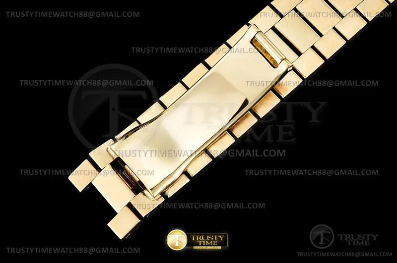 RDD0361D - DayDate 40mm 904L Flt Wt YG/YG OGrn/Rm/Stk TMF SH3255