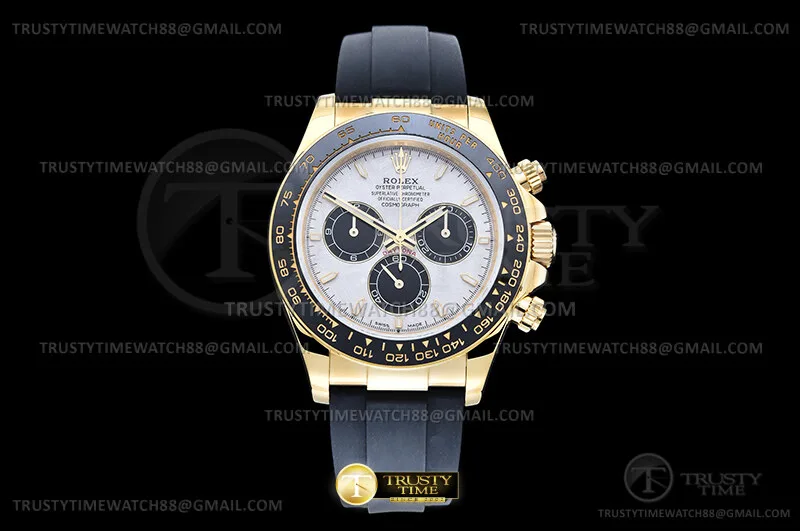 ROLDYT0706A - Daytona 126518 YG/RU Met/Blk/Stk GMF GM4131