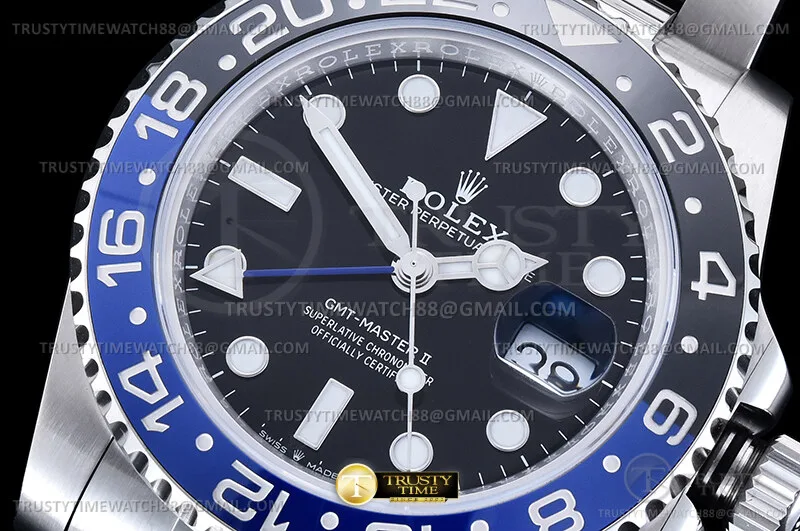 ROLGMT0360B - GMT II 126710BLNR Batman Oys SS/SS SEEK VR3285v3