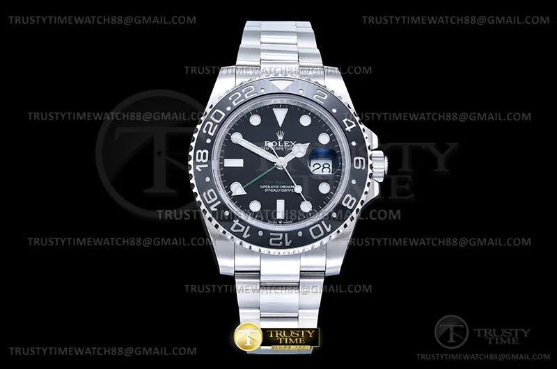ROLGMT0360C - GMT II 126710GRNR Oys SS/SS Blk SEEK VR3285v3