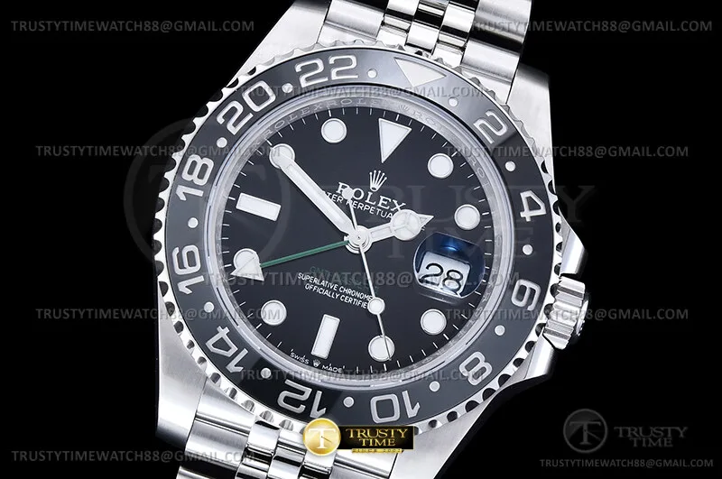 ROLGMT0361C - GMT II 126710GRNR Jub SS/SS Blk SEEK VR3285v3
