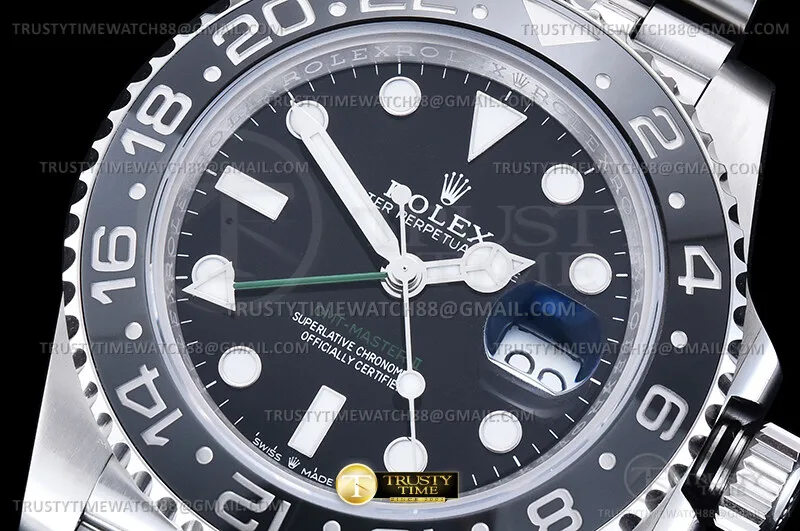 ROLGMT0361C - GMT II 126710GRNR Jub SS/SS Blk SEEK VR3285v3