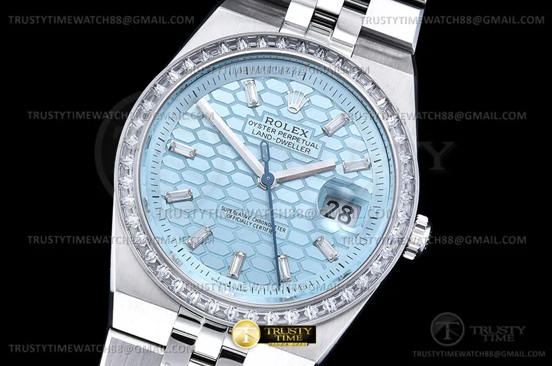 ROLLD004C - Land Dweller 40mm Wt Dia SS/SS I-Blu/Dia YYF A7135
