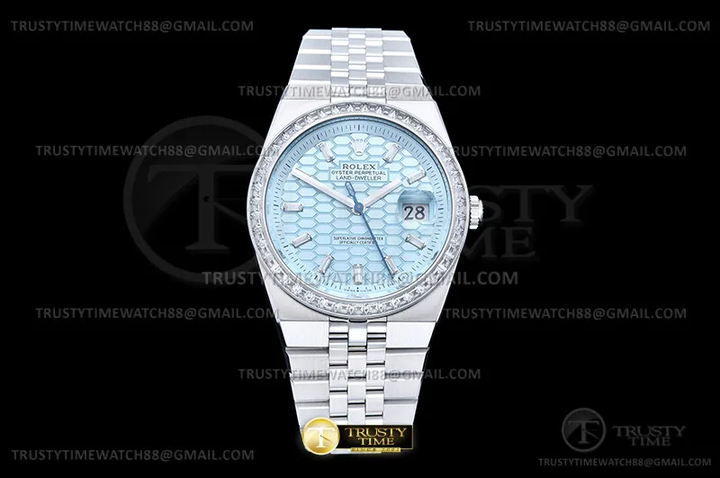 ROLLD004C - Land Dweller 40mm Wt Dia SS/SS I-Blu/Dia YYF A7135