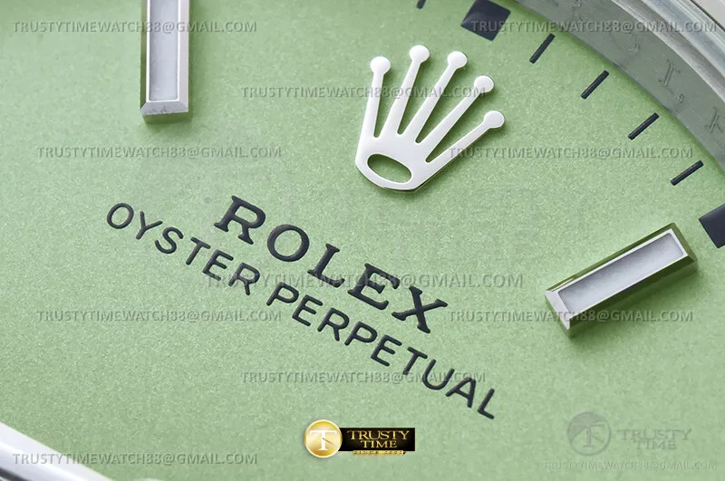ROYP051A - Oyster Pert 36mm 904 126000 SS/SS P.Grn VSF V2 VS3230