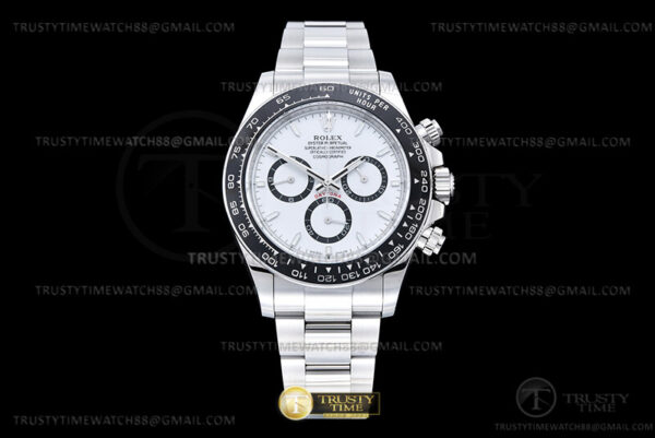 ROLDYT0479A - Daytona 126500 CER SS/SS blanc 904L QF V5 SH4131