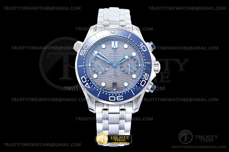 OMG0905A - Seamaster 300m Chrono SS/SS Grey N1F Asia 9900