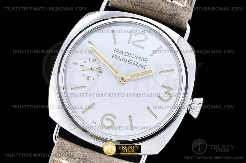 PN1384HLE - PAM1384 Radiomir Officine SS/LE Wht HWF A6497